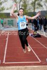 Womens under-20s long jump, 2019 North Eastern Track and Field Champs., Middlesbrough. Photo:  David T. Hewitson/Sports for All Pics